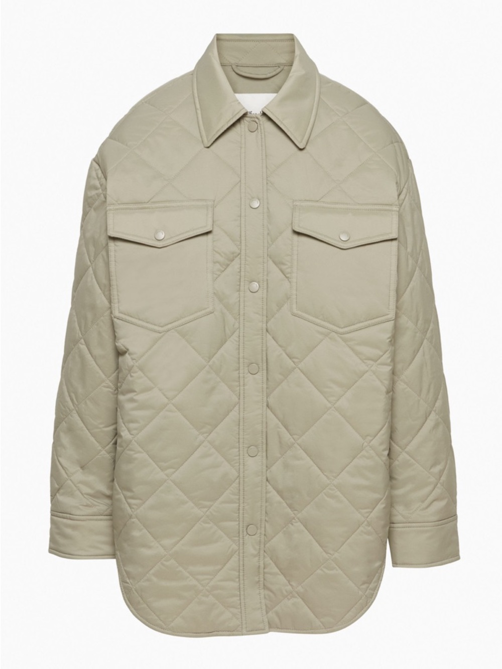 Wilfred Ganna Overshirt Jacket in Dry Basil Green